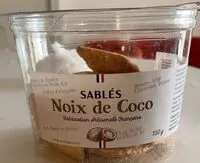 Mängden socker i Sablés noix de coco