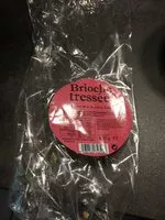 Mängden socker i Brioche tressée au beurre et à la crème fraîche