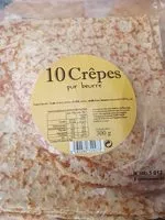 Mängden socker i 10 Crêpes Pur Beurre