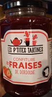 Mängden socker i Confiture de fraises de Dordogne