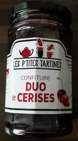 Mängden socker i Confiture Duo de Cerises