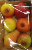 Mängden socker i Assortiment de fruits deguisés en pâte d'amande