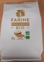 Mängden socker i Farine pois chiche bio