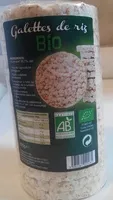 Mängden socker i Galettes de riz complet bio