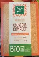 Mängden socker i Couscous complet