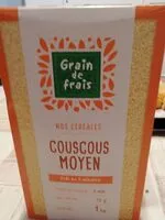 Mängden socker i Céréales couscous moyen