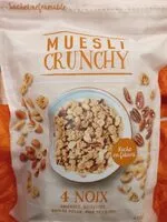 Mängden socker i Muesli Crunchy 4 noix