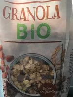 Mängden socker i Granola bio 2 chocolats amandes
