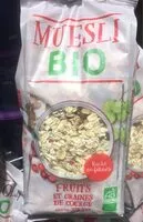 Mängden socker i Müesli bio