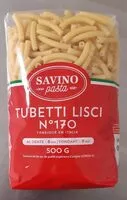 Mängden socker i Tubetti Lisci n°170