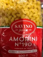 Mängden socker i Amorini