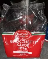 Mängden socker i Gnocchetti sardine n° 46