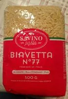 Mängden socker i Biavetta