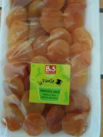 Mängden socker i Abricots secs
