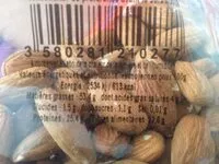 Mängden socker i Amandes décortiquées