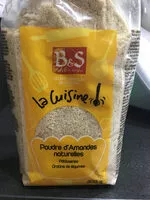 Mängden socker i Amande Poudre Naturelle B &S Sachet