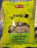 Mängden socker i Figues sechées