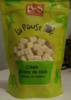 Mängden socker i La Pause : Cubes de noix de coco