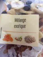Mängden socker i Melange exotique