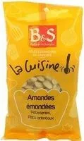 Mängden socker i Amandes émondées B &S Sachet