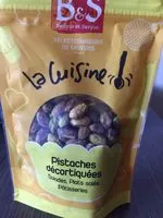 Mängden socker i Pistache Crue Décotiquée B &S Sachet