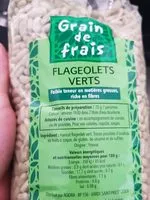 Mängden socker i Flageolets Verts