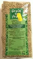 Mängden socker i Lentilles blondes