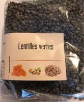 Mängden socker i Lentilles vertes