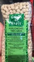 Mängden socker i Pois chiche très gros