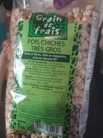 Mängden socker i Pois chiche très gros