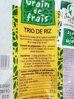 Mängden socker i Trio de riz
