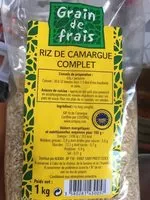 Mängden socker i Riz de Camargue complet