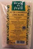 Mängden socker i Riz de Camargue long blanc