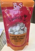 Mängden socker i Graines de courge grillés et salés