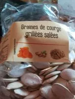 Mängden socker i Graines de courge grillées salées