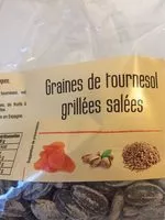Mängden socker i Graines de tournesol grillées salées