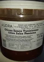 Mängden socker i Olives sauce tunisienne