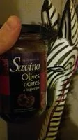 Mängden socker i Olives noires à la grecques