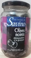 Mängden socker i Saveurs Olives noires dénoyautées à la grecque