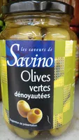 Mängden socker i Olives vertes dénoyautées