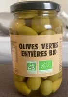 Mängden socker i Olives vertes entieres bio
