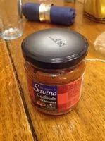 Mängden socker i Confinade De Tomates Savino
