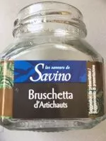 Mängden socker i Bruschetta d'artichauts