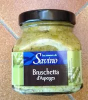 Mängden socker i Bruschetta d'asperges
