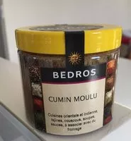 Mängden socker i Cumin moulu