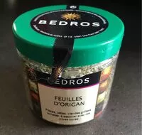 Mängden socker i Feuilles d'origan