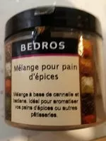 Mängden socker i mélange pour pain d'epices