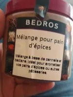 Mängden socker i Melange pour pain d epices