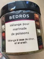 Mängden socker i Melange marinade de poissons