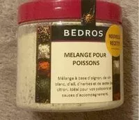 Mängden socker i Mélange pour poisson